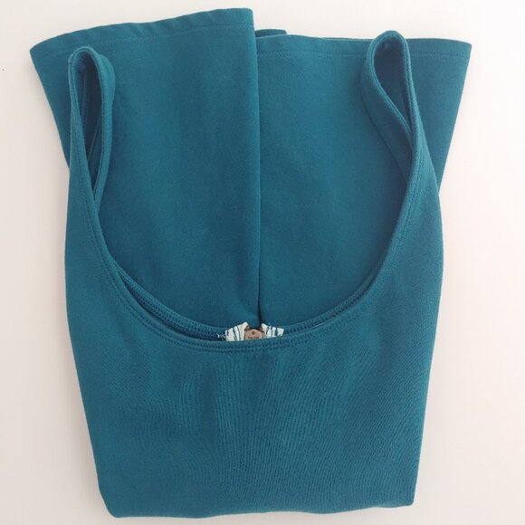 EXPRESS Blue Green Peplum Tank Top – Size Medium - Picture 4 of 6